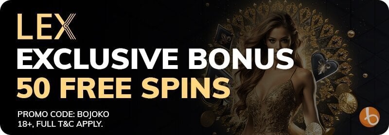 Lex Casino bonus banner