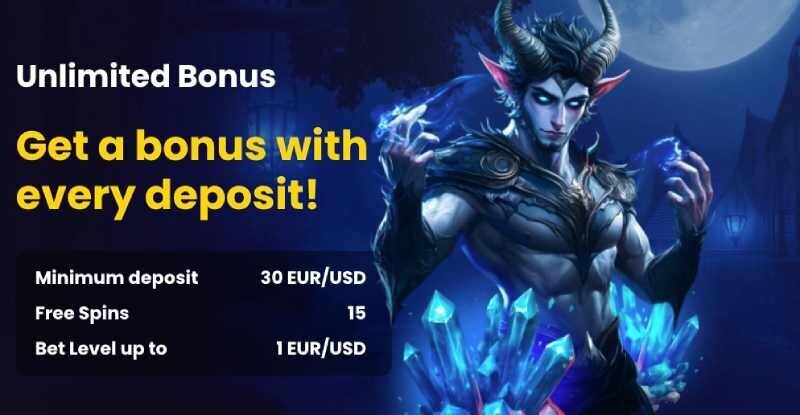SlotsGem unlimited reload bonus