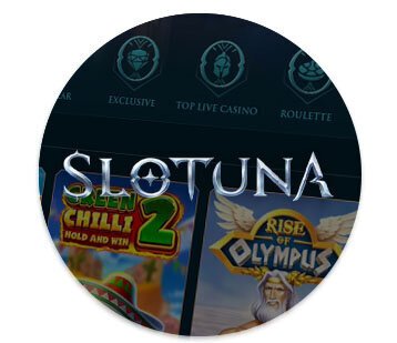 Slotuna Casino logo