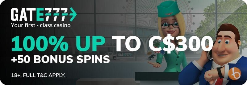 Gate777 Casino bonus offer