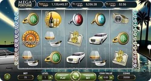 Mega Fortune jackpot slot