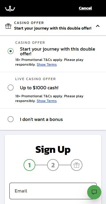 Royal Panda signup 1