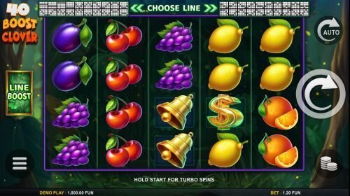 40 Boost Clover slot by Felix Gaming