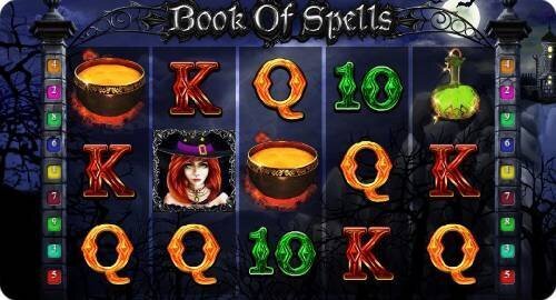 Book of Spells slot by Tom Horn Gaming
