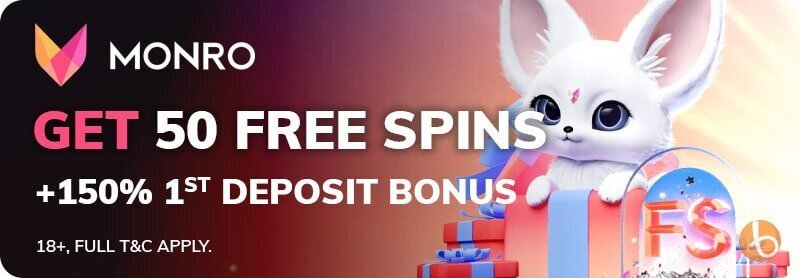 Monro Casino welcome bonus