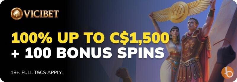 Vicibet first deposit bonus