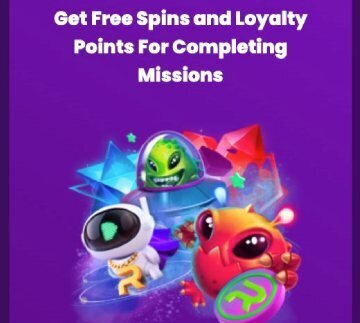 Casino Rocket missions bonus