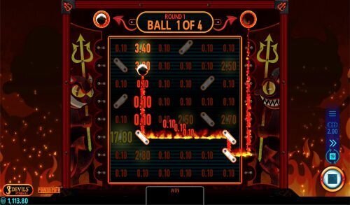 3 Devils Pinball slot screenshot