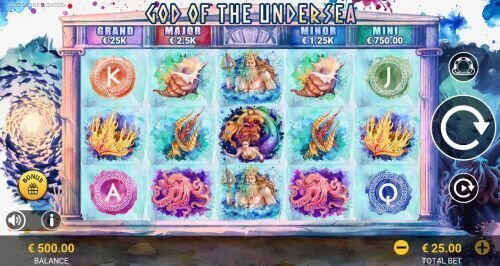 God of the Undersea slot by Reevo