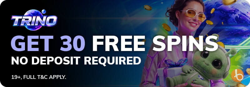 Bonus banner for Trino Casino