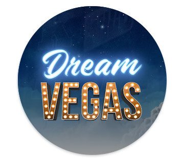 Dream Vegas casino logo rounded