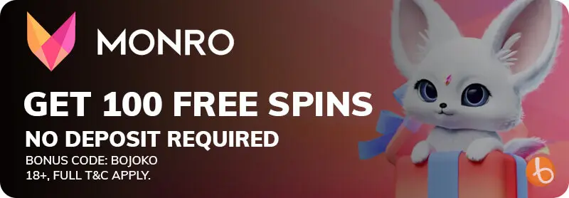 Monro Casino welcome bonus
