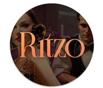 Ritzo Casino logo rounded