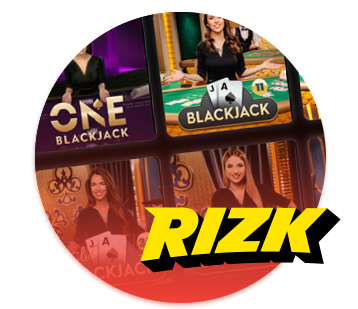 You can claim blackjack bonuses from Rizk