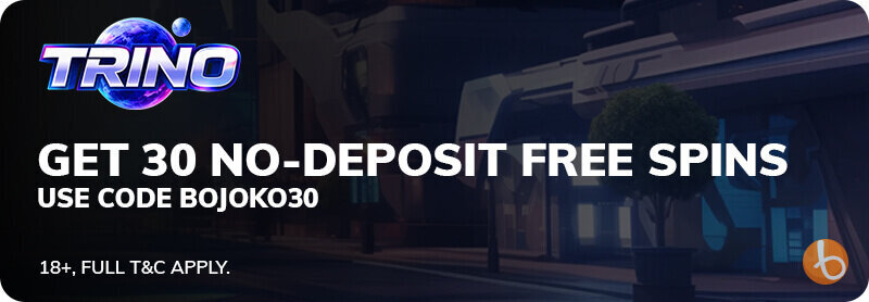 Trino free spins bonus banner