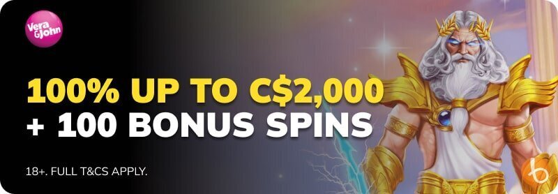 Vera & John bonus banner