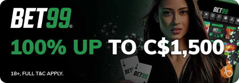 Bonus banner for BET99