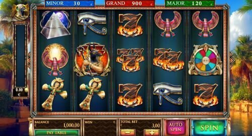 Guardians of Luxor slot by Red Rake Gaming