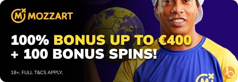 Mozzart Casino bonus banner