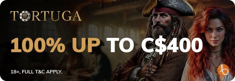 Tortuga Casino welcome bonus offer