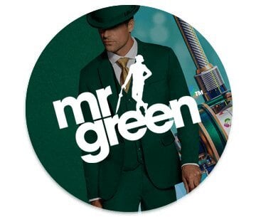 Mr Green casino logo rounded