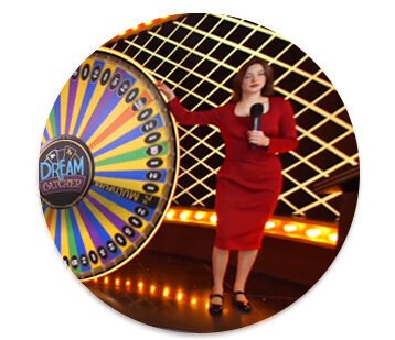 Wheel of Fortune live casino game shows are common