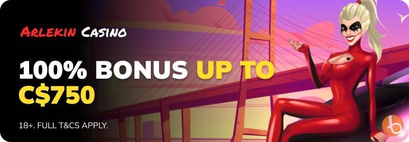 Arlekin Casino welcome bonus