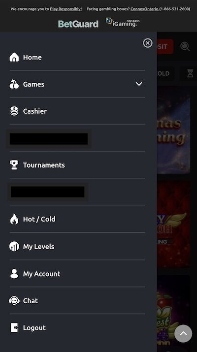 Knightslots Ontario mobile casino