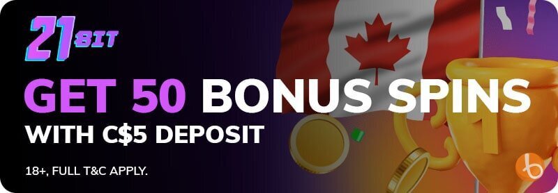21Bit welcome bonus