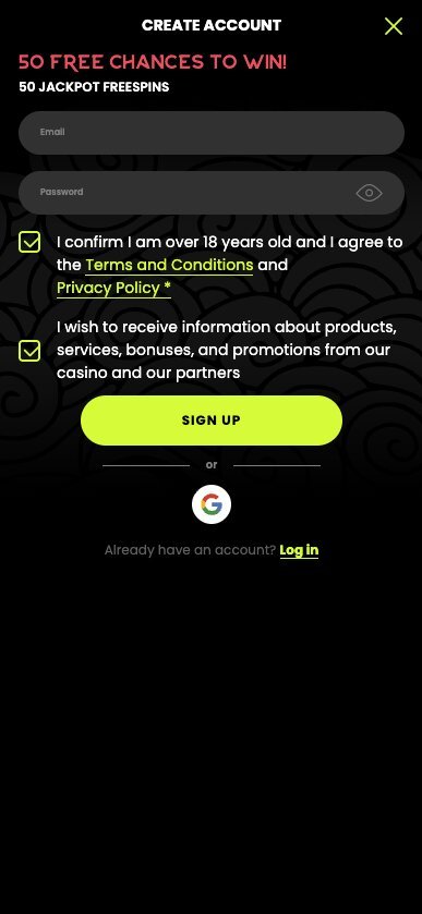 Where to enter Spin Samurai casino promo code