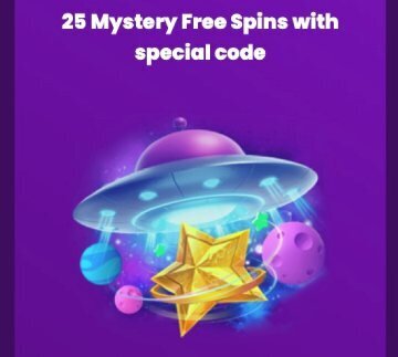 Casino Rocket mystery spins bonus
