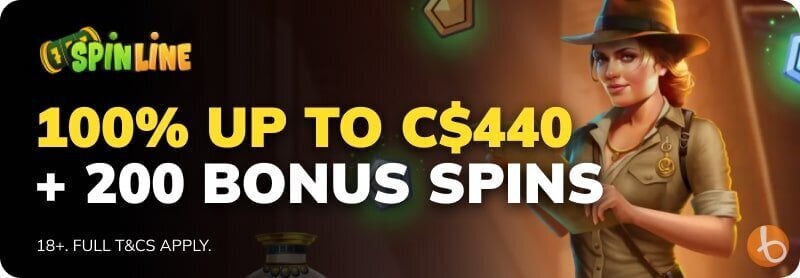 Spinline Casino welcome offer