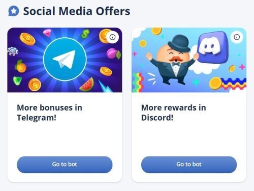 Mr Bet social media offers