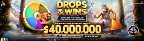 Drops&Wins at BET99 Casino