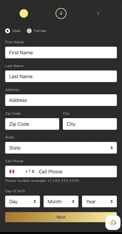 BetNova Casino Ontario sign up 2