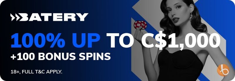 Batery.Win welcome bonus