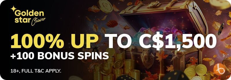 Golden Star Casino welcome offer