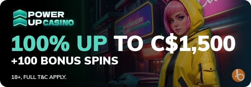 PowerUp Casino welcome bonus