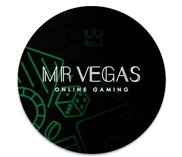 Round Mr Vegas logo