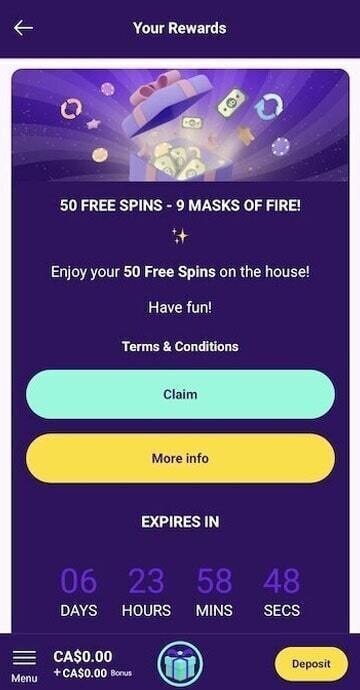 How to claim no deposit bonus at Slotbox