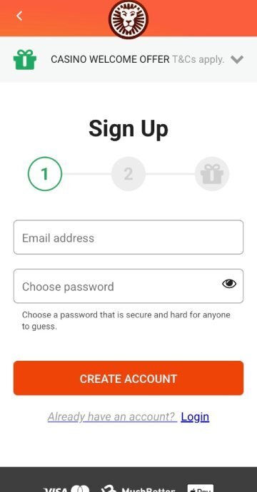 Where to enter LeoVegas promo code