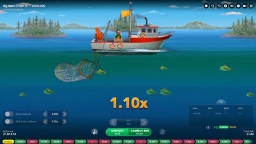 Big Bass Crash is a top crash game in Canada
