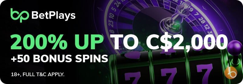 BetPlays Casino welcome offer for new players