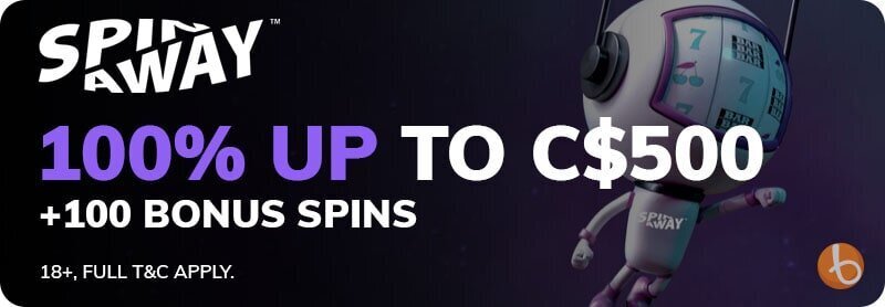 SpinAway Casino welcome bonus