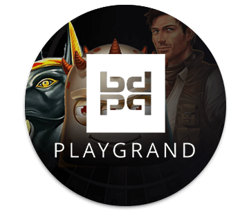 PlayGrand casino logo circle