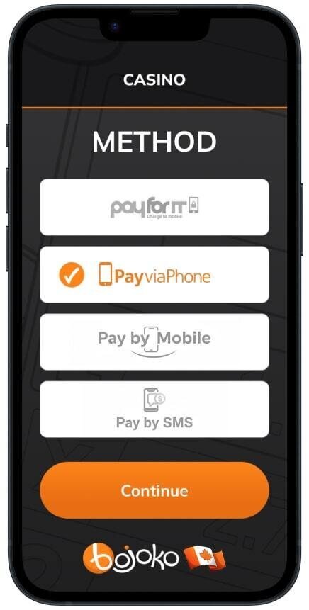 Choose a mobile payment method