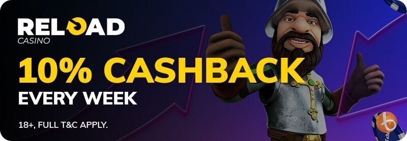 Reload Casino bonus offer