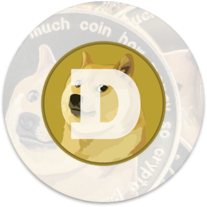 Ball logo for Dogecoin