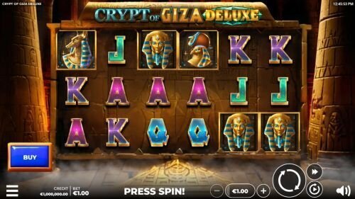 Crypt of Giza Deluxe slot by BetGames