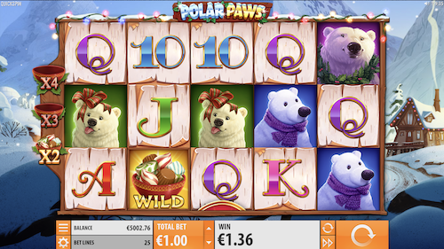 Polar Paws slot by Quickspin